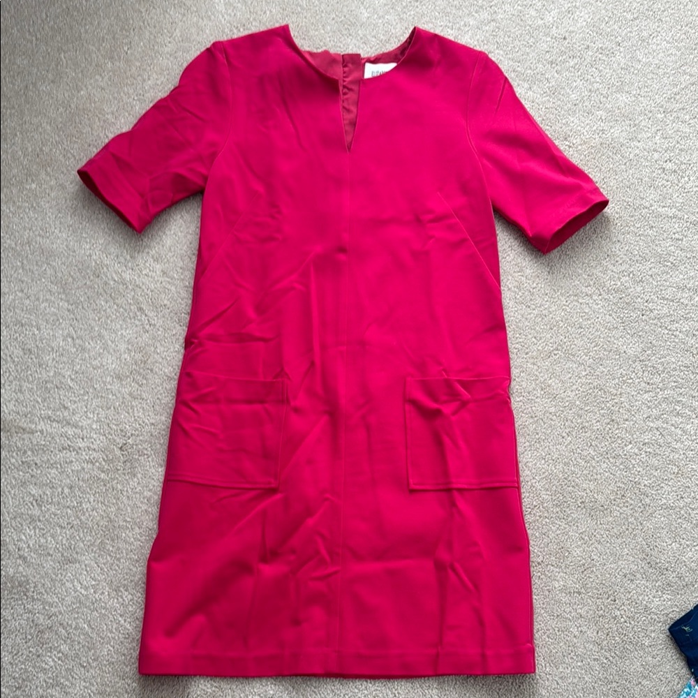 Elizabeth McKay Hot Pink Gwyneth Dress Size 2